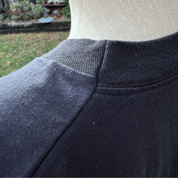 Vtg Autumn Fall Thanksgiving Best Fruit of the Loom Black USA T-Shirt XXL *Flaw* - Picture 6 of 12